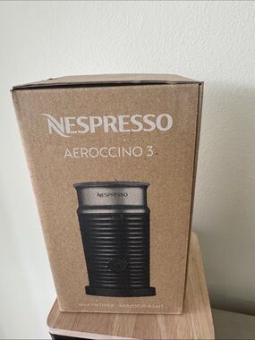Nespresso Aeroccino 3 Milk Frother - Black